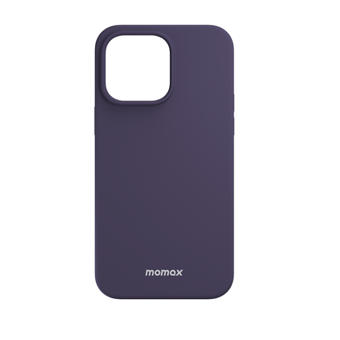 MOMAX - MOMAX iPhone 14 Pro Max Skal Magsafe Liquid Silicone - Lila