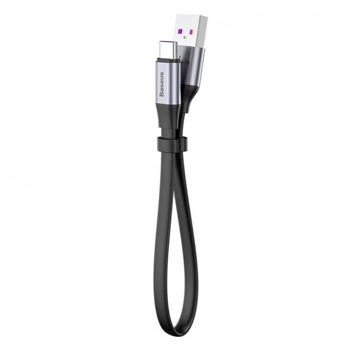 BASEUS - Baseus Simple USB-A till USB-C 40W Kabel 23cm - Gr