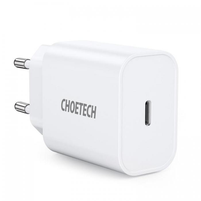 Choetech - Choetech PD Vggladdare USB-C 20W - Vit