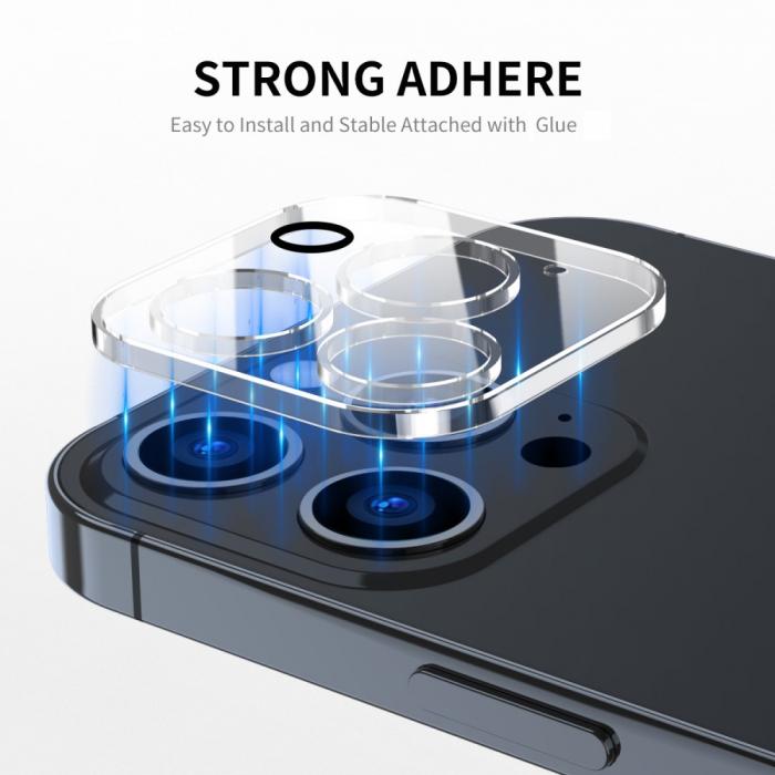 A-One Brand - [2-Pack] iPhone 14 Pro Max Kameralinsskydd i Hrdat Glas