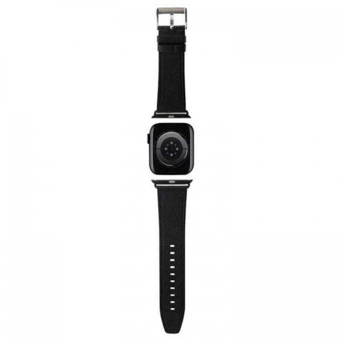 KARL LAGERFELD - Karl Lagerfeld Apple Watch (38/40/41mm) Armband Saffiano Monogram