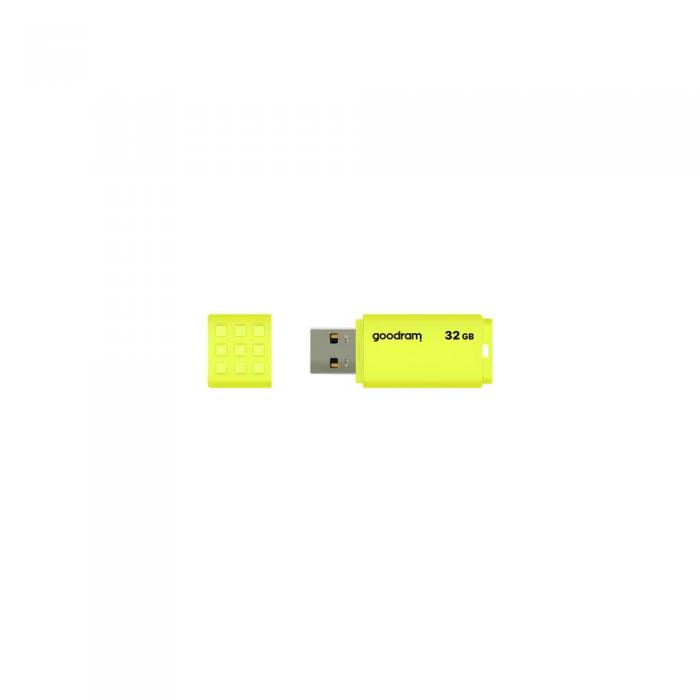 TelForceOne - GoodRam 32GB UME2 USB 2.0 Pendrive Gul