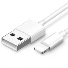 SiGN - SiGN USB-A till Lightning Kablar 10W 2m - Vit