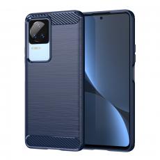 A-One Brand - Xiaomi Poco F4 5G Skal Carbon Silicone - Blå