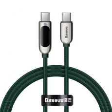 BASEUS - Baseus USB-C Till USB-C Kabel 100 W 1 m - Vit