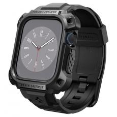 Spigen - Spigen Apple Watch 7/8 (45mm) Armband Rugged Armor Pro - Svart