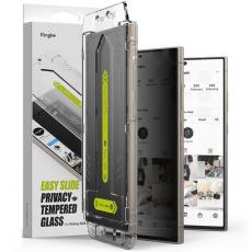 Ringke - [2-Pack] Ringke Galaxy S24 Ultra Härdat Glas Skärmskydd Easy Slide - Privacy