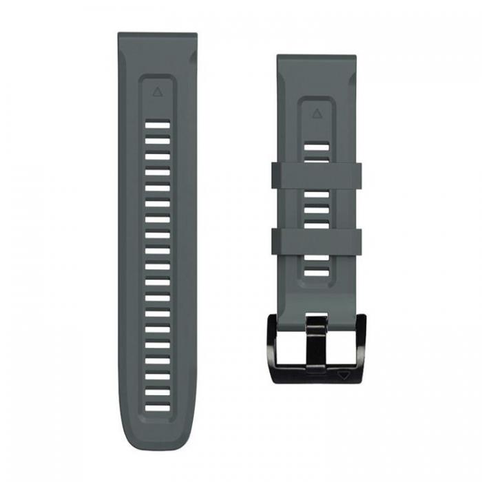 UTGATT1 - Iconband Garmin Fenix 3/5x/5x Plus/3hr/6x/6x Pro/7x - Steel Gr