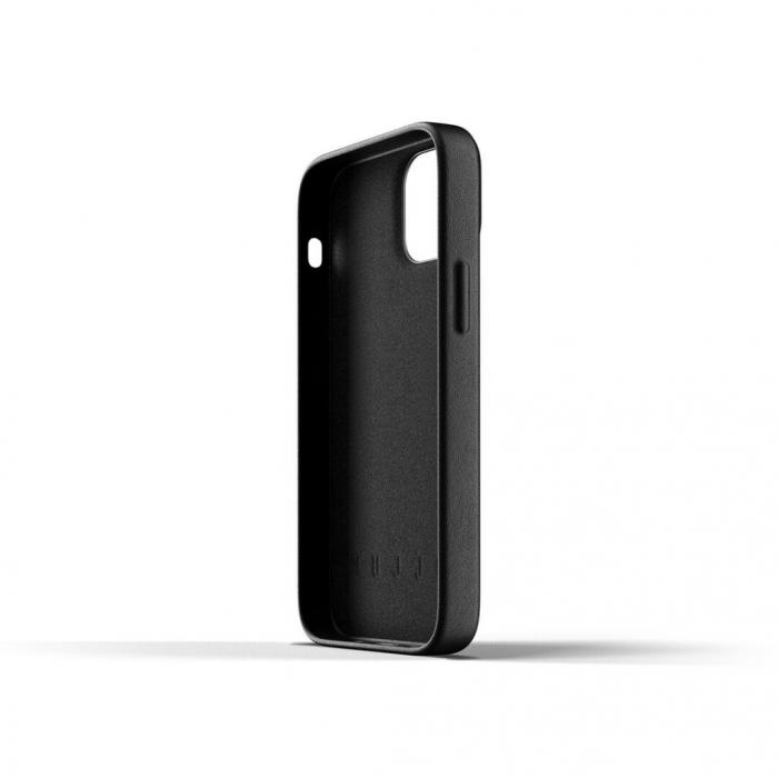 UTGATT1 - Mujjo Full Lder Plnboksfodral iPhone 13 Mini - Svart