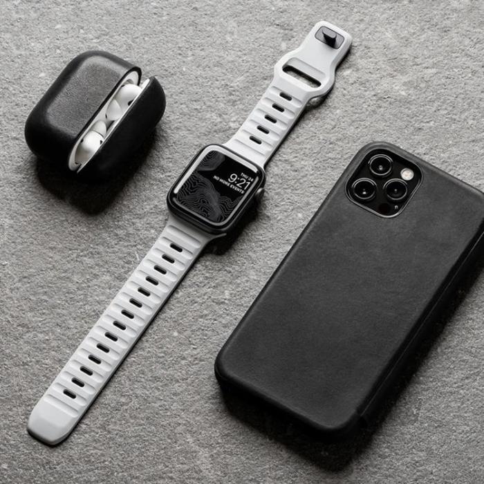 A-One Brand - Apple Watch 4/5/6/7/8/SE (38/40/41mm) Silikon Armband Sport Bl