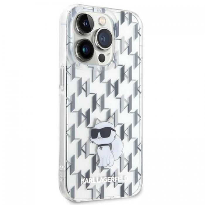 KARL LAGERFELD - Karl Lagerfeld iPhone 15 Pro Max Mobilskal Monogram Choupette