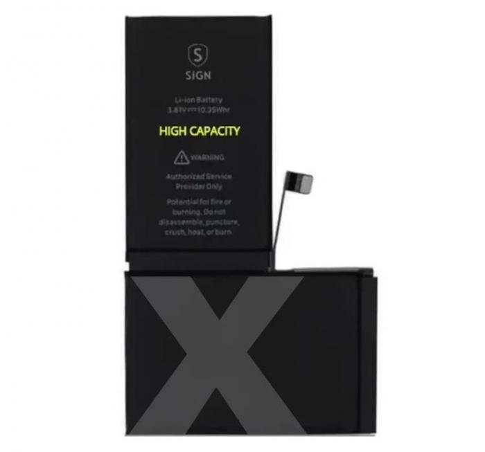 SiGN - SiGN iPhone X Hgkapacitetsbatteri - 3000mAh