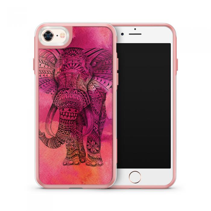 UTGATT5 - Fashion mobilskal till Apple iPhone 8 - Orientalisk elefant