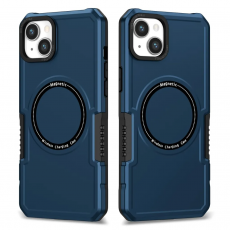Taltech - iPhone 15 Plus Mobilskal Magsafe Magnetiskt - Mellanblå