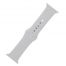 OEM - Silikonband M/L för Apple Watch 38/40/41mm - Elfenben
