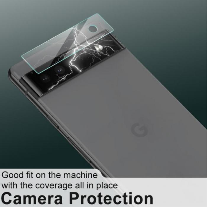 UTGATT1 - IMAK Google Pixel 6a Kameralinsskydd Hrdat glas