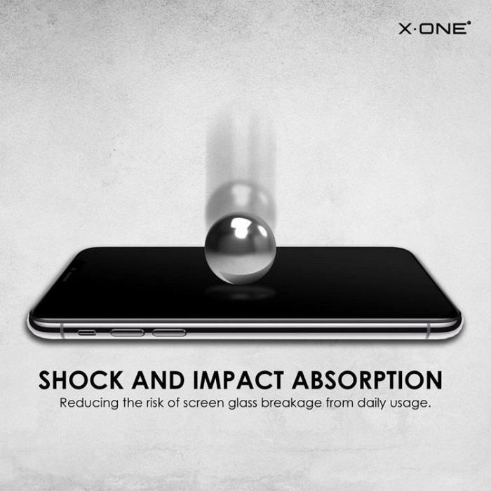 X-One - X-One iPhone 15 Plus Hrdat Glas Skrmskydd Matte - Svart