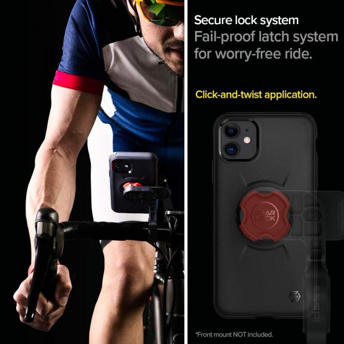 UTGATT5 - SPIGEN Gearlock Gcf112 Bike Mount Case iPhone 11 Svart