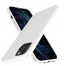 OEM - Liquid Silicone Skal iPhone 13 Pro Max - Vit