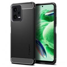 Tech-Protect - Spigen Xiaomi Redmi Note 12 Mobilskal Rugged Armor - Svart