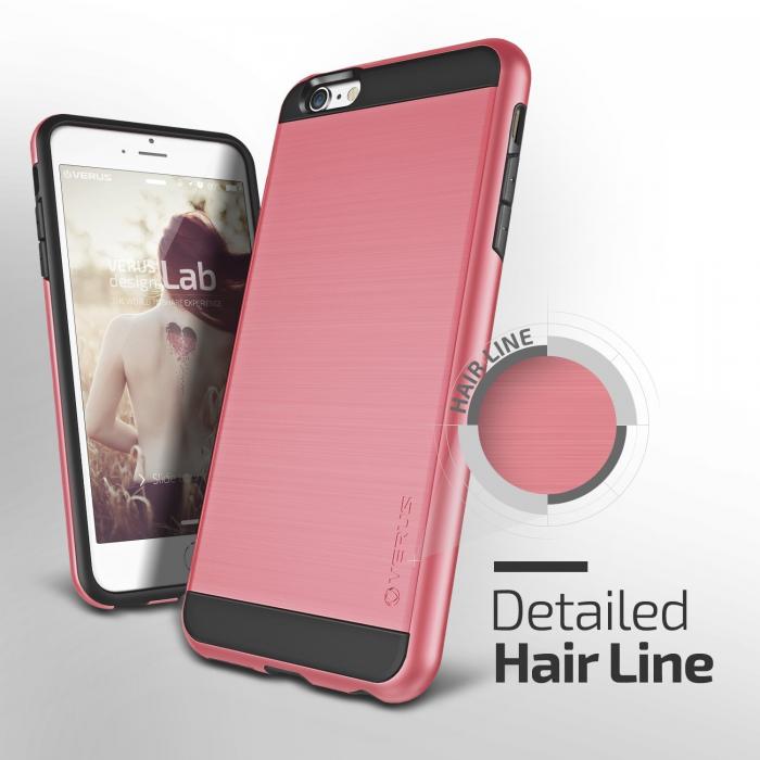 VERUS - Verus Verge Skal till Apple iPhone 6 / 6S - Rose Pink
