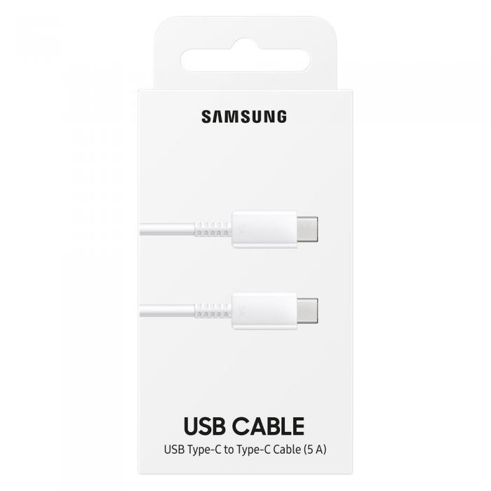 OEM - Samsung Kabel USB-C 100W 5A 1m - Vit