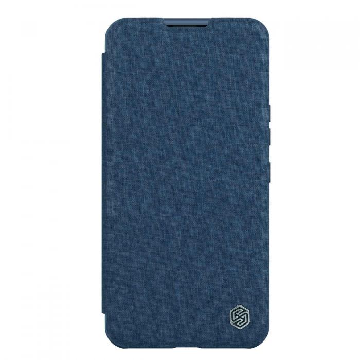 Nillkin - Nillkin iPhone 14 Pro Plnboksfodral Qin Cloth Pro - Bl