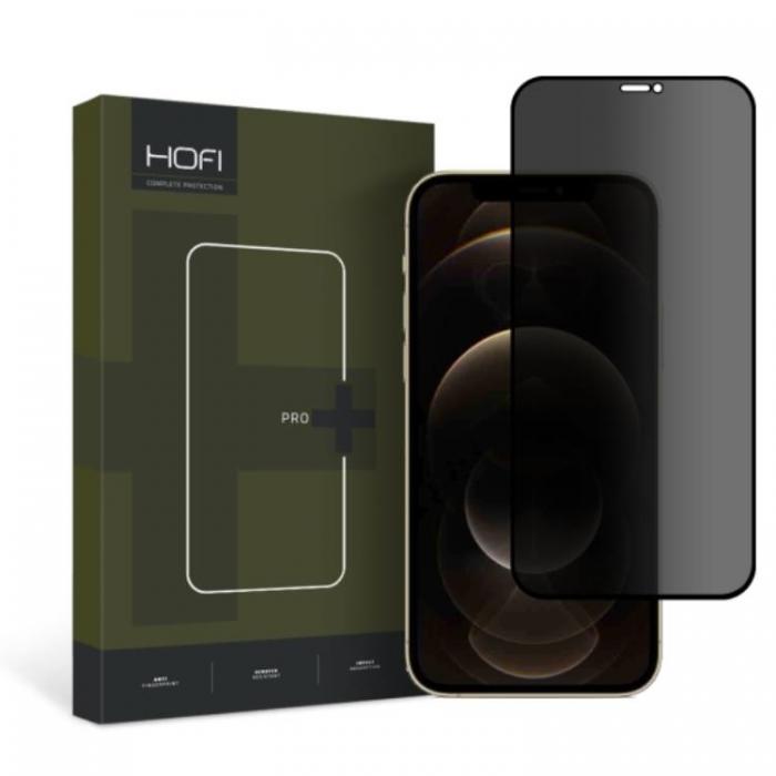 Hofi - Hofi iPhone 12 Pro/12 Hrdat Glas Skrmskydd Privacy