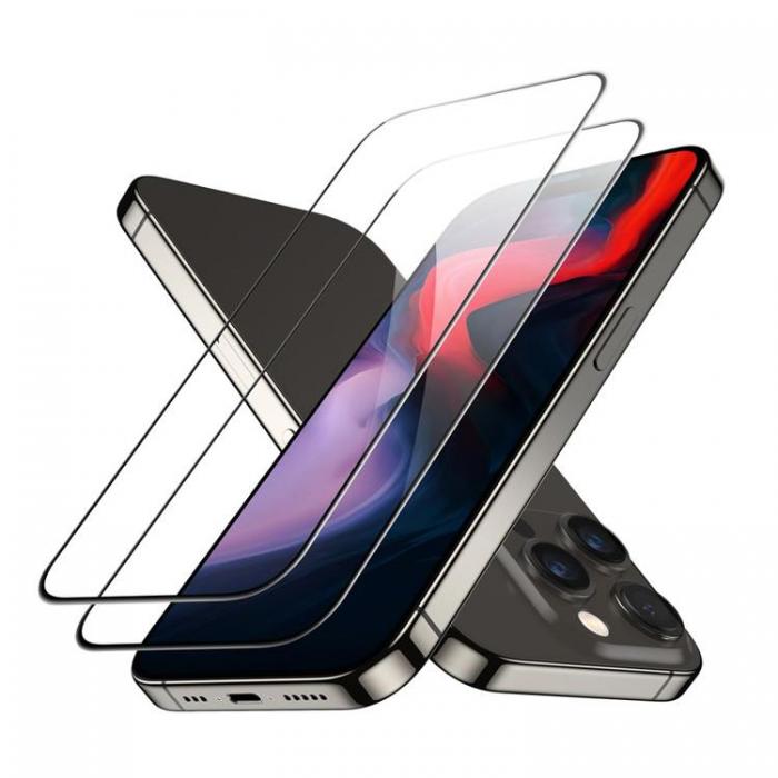 ESR - [2-Pack] ESR iPhone 15 Pro Max Hrdat Glas Skrmskydd