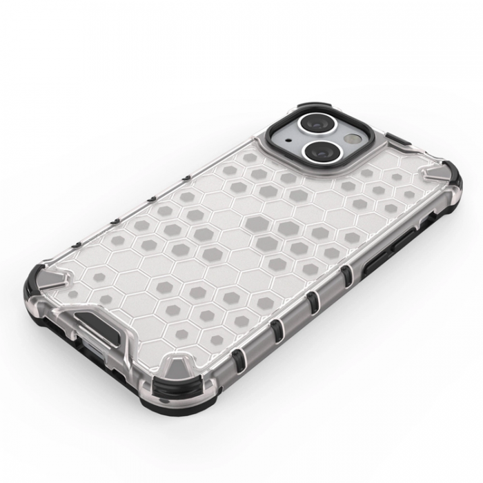 A-One Brand - iPhone 13 mini Mobilskal Honeycomb Armor - Vit