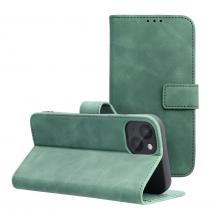 Forcell - Forcell iPhone 13 Plånboksfodral Tender - Grön