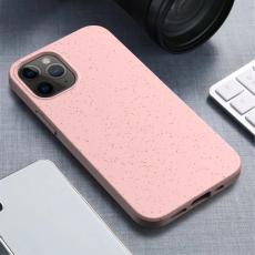 OEM - Wheat Straw Eco-Vänling Mobilskal iPhone 12 Mini - Rosa