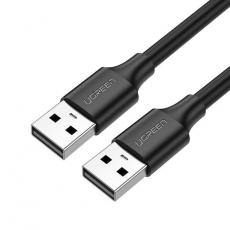 Ugreen - Ugreen USB 2.0 Male Till USB 2.0 Male Kabel 0.5 m - Svart