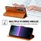 A-One Brand - Sony Xperia 1 IV Plnboksfodral Happy Cat - Gul