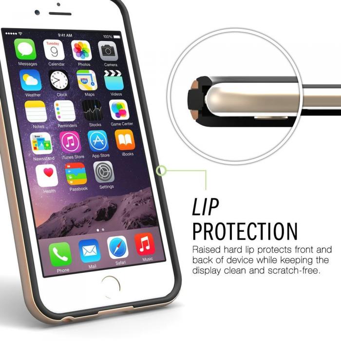 Caseology - Caseology Bumper Frame Skal till Apple iPhone 6(S) Plus - Guld