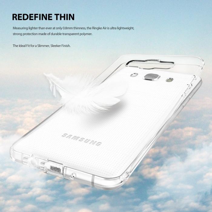 UTGATT5 - Ringke Air Ultimate Thin Skal till Samsung Galaxy J5 2016 - Clear
