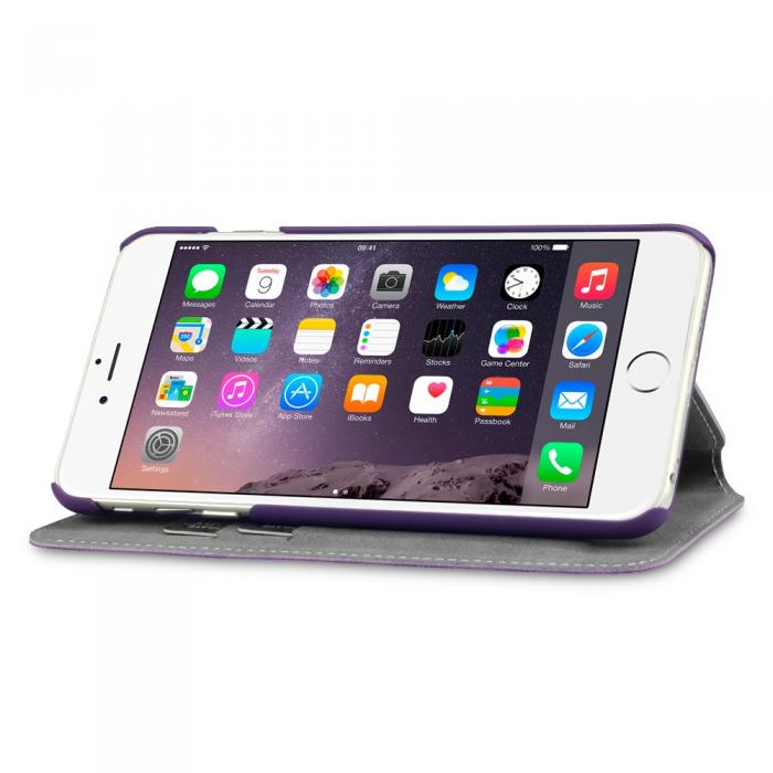 UTGATT5 - Terrapin Slim Plnboksfodral till Apple iPhone 6(S) Plus - Lila