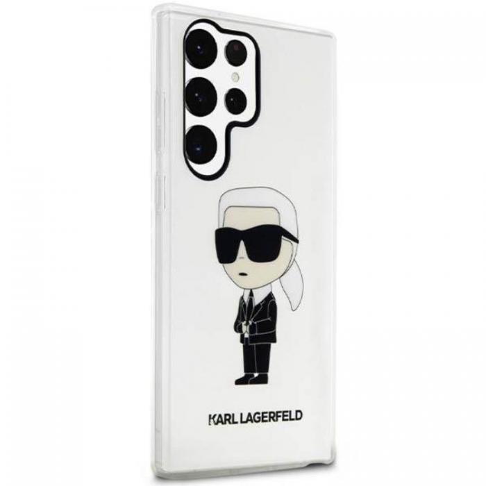 KARL LAGERFELD - Karl Lagerfeld Galaxy S23 Ultra Mobilskal Ikonik Karl - Clear