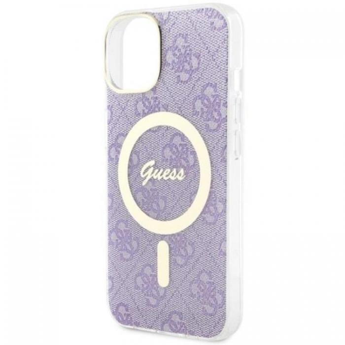 Guess - Guess iPhone 14 Plus Mobilskal MagSafe 4G - Lila