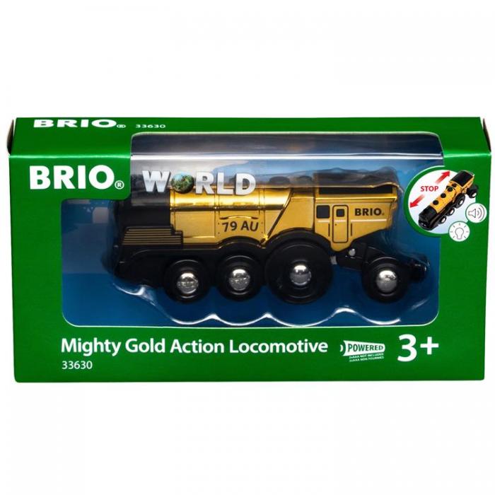 UTGATT1 - BRIO Mighty Gold Action Locomotive 33630