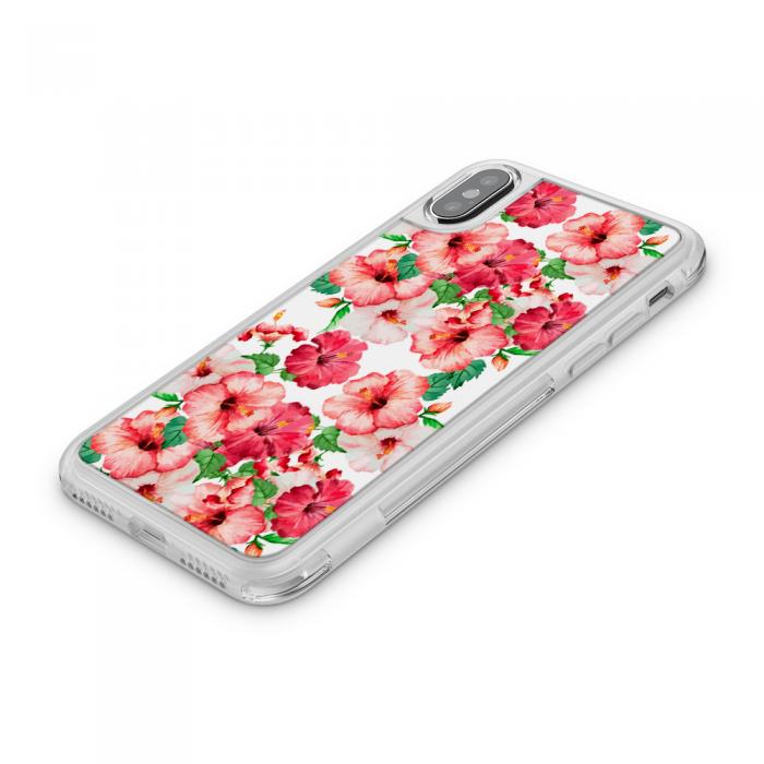 UTGATT5 - Fashion mobilskal till Apple iPhone X - Floral painting