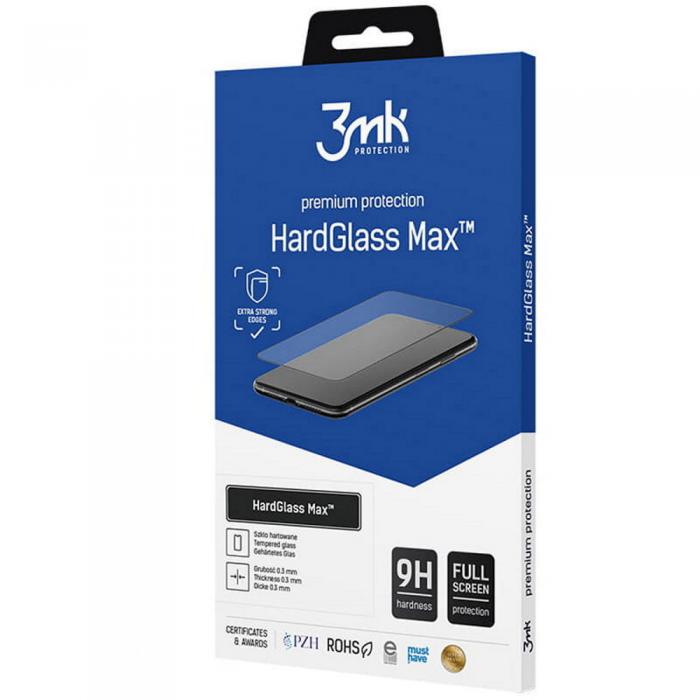 3MK - 3mk HardGlass Max Privacy Hrdat Glas Svart Ram iPhone 13/13 Pro