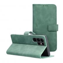 Forcell - Forcell Galaxy S22 Ultra Fodral Tender - Grön