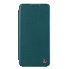 Nillkin - Nillkin iPhone 14 Plus Plånboksfodral Qin Pro Läder Plain - Exuberant Grön