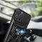 A-One Brand - iPhone 14 Pro Max Skal Kameraskydd Kickstand - Svart