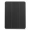 A-One Brand - Fodral iPad Air 4 10.9 (2020) med Pennhllare Litchi Skin - Svart