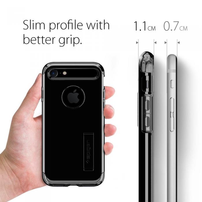 UTGATT5 - SPIGEN Slim Armor Skal till Apple iPhone 8/7 - Lila