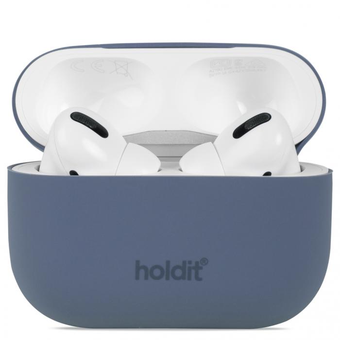 UTGATT5 - Holdit Silicone Skal Airpods Pro - Nygard Pacific Bl