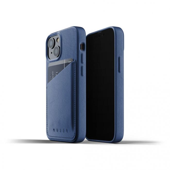 UTGATT5 - Mujjo Full Lder Plnboksfodral iPhone 13 Mini - Monacobl