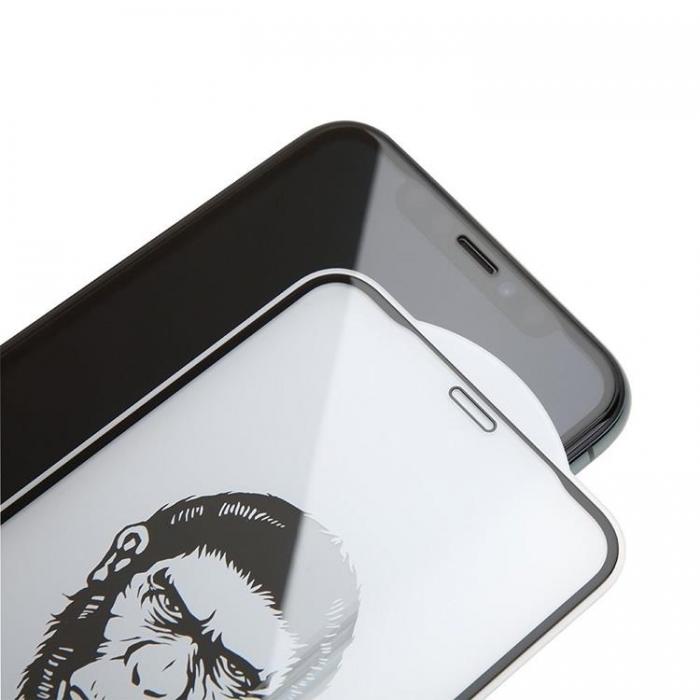 UTGATT1 - BlueO iPhone 14 Skrmskydd i Hrdat Glas 5D - Svart